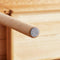 100% solid wood natural wood computer desk study desk oak natural wood PC desk work Vanity dressing table slim solid wood with drawer simple work from home width 100 cm depth 50 cm wood grain wooden - Supfirm