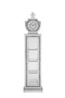 Supfirm ACME Noralie GRANDFATHER CLOCK W/LED Mirrored & Faux Diamonds AC00351