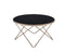 ACME Valora Coffee Table in Champagne & Black Glass 81830 - Supfirm