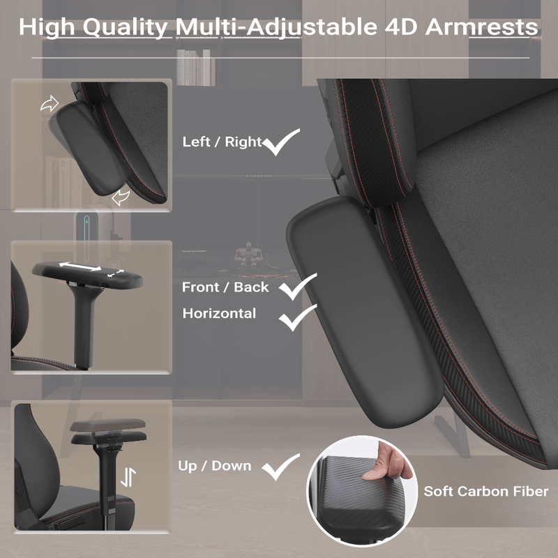 BestOffice PC Gaming Chair Ergonomic Office Chair Desk Chair with Lumbar Support Flip Up Arms Headrest PU Leather Executive High Back Computer Chair for Adults Women Men (PU Black) - Supfirm