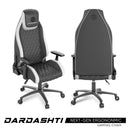Dardashti Gaming Chair - Arctic White - Supfirm