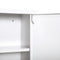 Supfirm kleankin Steel Wall Mount Medicine Cabinet 3 Tier Emergency Box for Bathroom Kitchen, Lockable with 2 Keys, White - Supfirm
