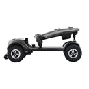 MAX PLUS GRAY 4 Wheels Outdoor Compact Mobility Scooter with 2pcs*20AH Lead acid Battery, 16 Miles, Cup Holders & USB charger Port - Supfirm