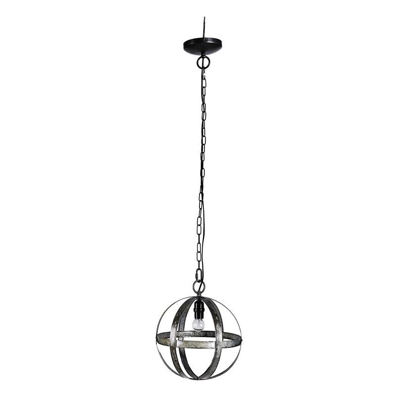 Metal Chandelier, Hanging Light Fixture with Adjustable Chain for Kitchen Dining Room Foyer Entryway, Bulb Not Included - Supfirm