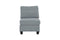 Modular Sofa Set 6pc Set Living Room Furniture Sofa Loveseat Couch Grey Linen Like Fabric 4x Corner Wedge 1x Armless Chair and 1x Ottoman - Supfirm