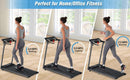 NEW Folding Treadmills Walking Pad Treadmill for Home Office -2.5HP Walking Treadmill With Incline Bluetooth Speaker 0.5-7.5MPH 265LBS Capacity Treadmill for Walking Running - Supfirm