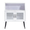 SIDEBOARD, Bufft Cabinet, Side Dining table, Glass door, 1pc per CTN - Supfirm