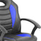 Techni Mobili Kid's Gaming and Student Racer Chair with Wheels, Blue - Supfirm