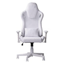 Techni Sport TSF45C Velvet Memory Foam Gaming Chair – White - Supfirm