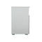 TV Stand High Gloss Doors Modern TV Stand LED (White) - Supfirm