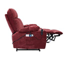 Supfirm Liyasi Dual OKIN Motor Power Lift Recliner Chair for Elderly Infinite Position Lay Flat 180° Recliner with Heat Massage - Supfirm