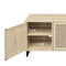 Supfirm 3 Door Cabinet,Sideboard Accent Cabinet, Storage Cabinet for Living Room, Hallway Entryway Kitchen - Supfirm