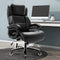 Big and Tall 400lbs Office Chair - Adjustable Lumbar Support Heavy Duty Metal Base Quiet Rubber Wheels High Back Large Executive Computer Desk Swivel Chair, Ergonomic Design for Back Pain, Black - Supfirm