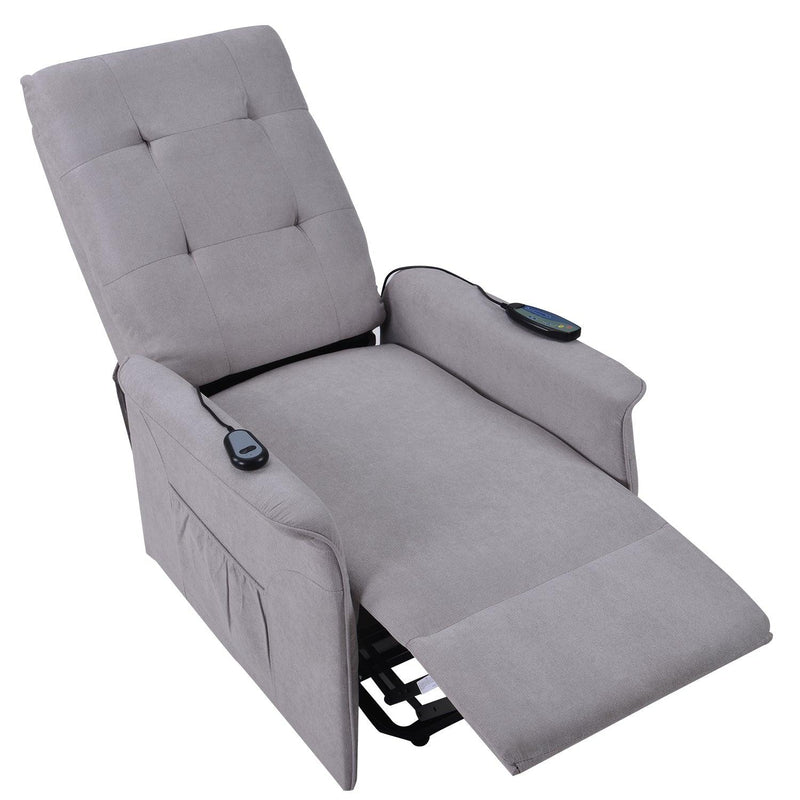 Supfirm Orisfur. Power Lift Chair for Elderly with Adjustable Massage Function Recliner Chair for Living Room - Supfirm