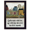 Supfirm "Quilts Made With Love" By Pat Frisher, Printed Wall Art, Ready To Hang Framed Poster, Black Frame - Supfirm