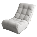 Supfirm Single sofa reclining chair Japanese chair lazy sofa tatami balcony reclining chair leisure sofa adjustable chair - Supfirm