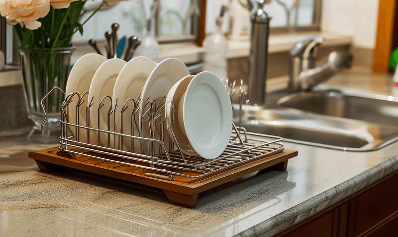 How to Clean Dish Drying Rack: Complete Guide - Supfirm