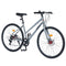 Supfirm 7 Speed Hybrid bike Disc Brake 700C Road Bike For men women's City Bicycle