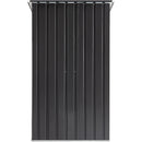 Supfirm Outdoor Storage Shed, 3 x 3 FT Metal Steel Garden Shed with Single Lockable Door, Small Shed Outdoor Steel Utility Tool Shed for Backyard Patio Garden Lawn