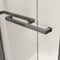 Supfirm Shower Door 48" W x 76"H Double Sliding Shower Enclosure, Matte Black