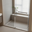 Supfirm Frameless Shower Door with Rust-Resistant Stainless Steel, Explosion-Proof Glass, and Easy Installation 60*76