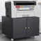 Supfirm Office furniture Copier Cabinet BLACK 2 door steel copier stand mobile pedestal file Printer Stand