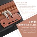 Supfirm Hardshell Luggage Spinner Suitcase with TSA Lock Lightweight 20'' (Single Luggage)