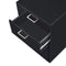 Supfirm ACME Coleen File Cabinet, Black High Gloss & Chrome 92450