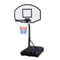 Supfirm Portable Poolside Basketball Hoop System Basketball Hoop for Pool Height Adjustable 3.1ft-4.7ft with 36" Backboard for Indoor Outdoor Use