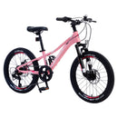 Supfirm Mountain Bike for Girls and Boys  Mountain 20 inch  7-Speed bike