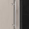 Supfirm 56'' - 60'' W x 60'' H Single Sliding Frameless Tub Shower Door With 3/8 Inch (10mm) Clear Glass in Chrome