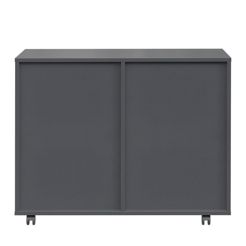 Supfirm Drawer Wood File Cabinet with coded Lock, hanging File Folders A4 or Letter Size, Small Rolling File Cabinet Printer Stand office storage cabinet Office pulley movable file cabinet dark gray