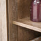 Supfirm kleankin Tall Bathroom Storage Cabinet, Freestanding Linen Tower with 3-Tier Open Adjustable Shelves, and Drawer, Narrow Slim Floor Organizer