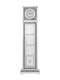 Supfirm ACME Noralie GRANDFATHER CLOCK W/LED Mirrored & Faux Diamonds AC00354