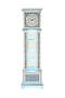 Supfirm ACME Noralie GRANDFATHER CLOCK W/LED Mirrored & Faux Diamonds AC00348