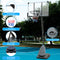 Supfirm Use for Outdoor Height Adjustable 7.5 to 10ft Basketball Hoop 44 Inch Backboard Portable Basketball Goal System with Stable Base and Wheels