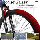 Supfirm A2610 26 inch Mountain Bike 21 Speeds, Suspension Fork, Steel Frame Disc-Brake for Men Women Mens Bicycle Adlut Bike