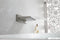 Supfirm SHOWER Waterfall Waterfall Tub Faucet Wall Mount Tub Filler Spout For Bathroom sink  Multiple Uses High Flow Bathtub shower Cascade Waterfall
