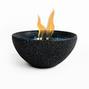 Supfirm Tabletop Fire Pit Black, Table Top Fire Bowl Outdoor & Indoor Portable Ethanol Fireplace Alcohol Fire Pot