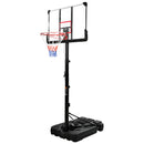Supfirm Portable Basketball Hoop Basketball System 6.6-10ft Height Adjustment for Youth Adults LED Basketball Hoop Lights, Colorful lights, Waterproof，Super Bright to Play at Night Outdoors,Good Gift for Kids