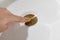 Supfirm Gold Single Stem Faucet for Bathroom Vanity