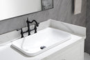 84*23*21in Wall Hung Doulble Sink Bath Vanity Cabinet Only in Bathroom Vanities without Tops - Supfirm