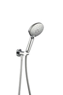 Supfirm Shower Faucet Set, Wall Mount Round hower System Mixer Set, 10 Inch Rain Shower Head with Handheld Spray, Solid Brass, Rough-in Valve Included