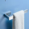 Supfirm Bathroom Hardware Set Mirror 4-Pieces Bathroom Towel Rack 24 Inches Adjustable Bathroom Accessories Set