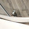 Supfirm Shower Door 36" x 75" Framed Tub Shower Enclosure in Chrome