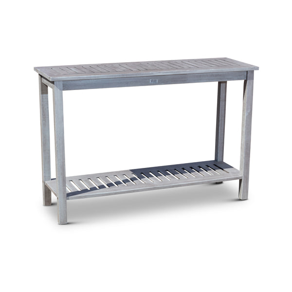 Supfirm Eucalyptus Console Table, Silver Gray