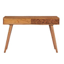 Supfirm Natural Brown 2-drawer Console Table