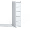Supfirm 5 Drawer Metal Vertical File Cabinet with Lock Office Home Steel Vertical File Cabinet for A4 Legal/Letter Size