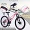 Supfirm Mountain Bike for Girls and Boys  Mountain 24 inch 7-Speed bike