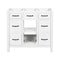 36''Bathroom Vanity without Sink,Modern Bathroom Storage Cabinet with 2 Drawers and 2 Cabinets,Solid Wood Frame Bathroom Cabinet (NOT INCLUDE BASIN) - Supfirm